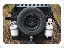 Spare tire and rim