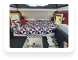 Queen bed with 4